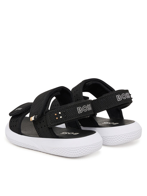 BOSS Sandale BOSS J52823 S Negru