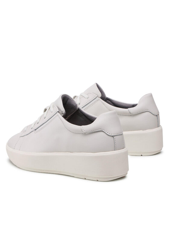 Clarks Snīkeri Clarks Layton Lace 261620854 Balts