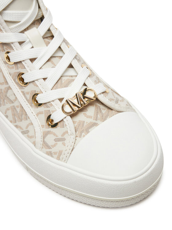 MICHAEL Michael Kors Trampki MICHAEL Michael Kors Evy High Top 43F4EYFE5B Beżowy