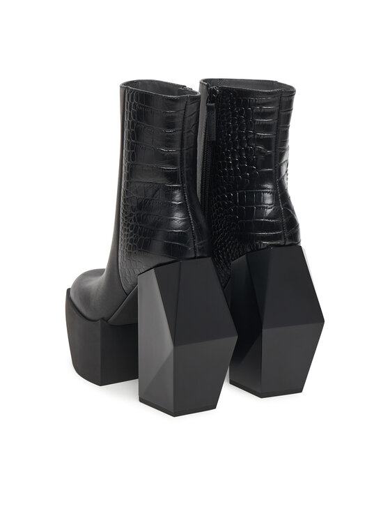 United Nude Ботильйони United Nude Stage Boot 1075384927 Чорний