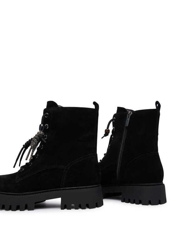 Guess Trapery Guess FLFFIZ SUE10 Czarny