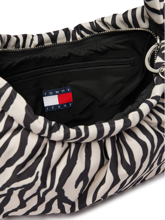 Tommy Jeans Bolso Tommy Jeans Tjw Icon Charms Zebra Shlder Bag AW0AW18882 Blanco