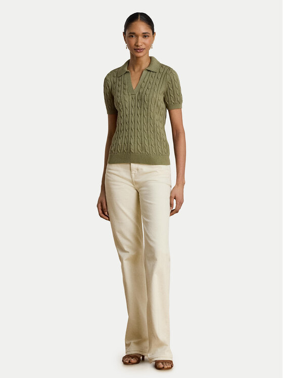 LAUREN RALPH LAUREN LAUREN RALPH LAUREN Polo Cable 200P14041004 Verde Regular Fit