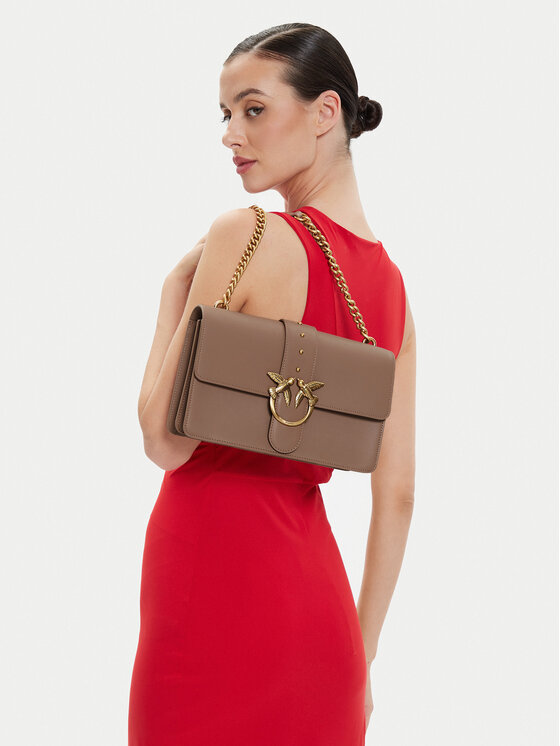 PINKO Τσάντα PINKO Love One Classic Cl AI 23-24 PLTT 10053 A0F1 Καφέ