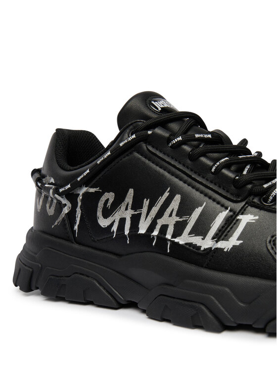 Just Cavalli Снікерcи Just Cavalli 80QA3SH1 ZPC21 Чорний