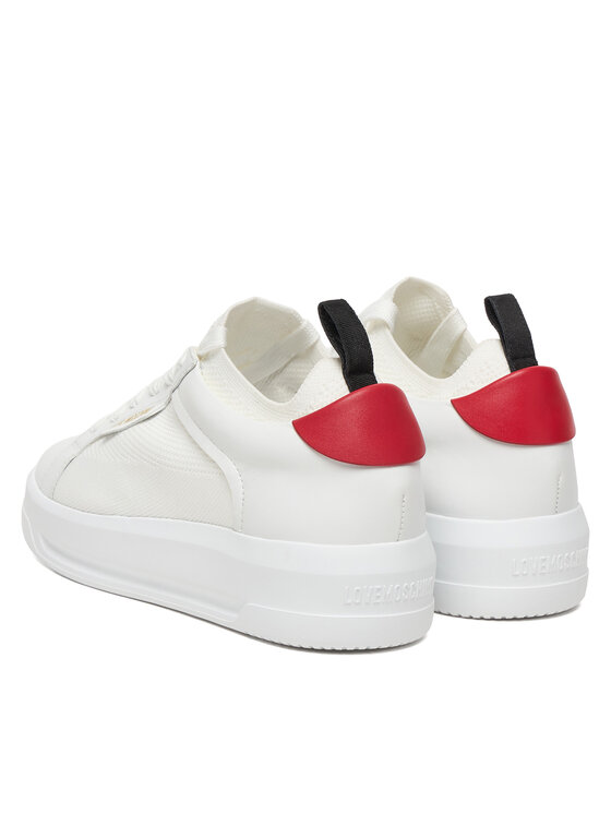 LOVE MOSCHINO Снікерcи LOVE MOSCHINO JA15055G1OIZ010B Білий