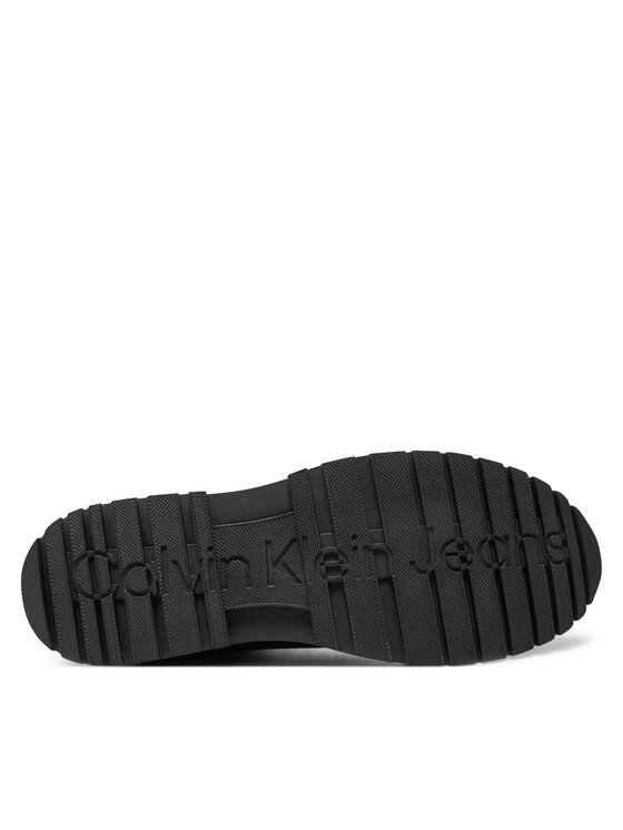 Calvin Klein Ilgaauliai Calvin Klein Eva Mid Laceup Boot Lth YM0YM00751 Juoda