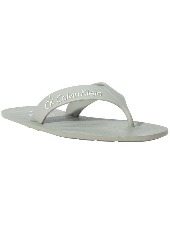 Calvin Klein Jeans Flip flop Calvin Klein Jeans Ian Tr Strap + Logo O10334 Gri