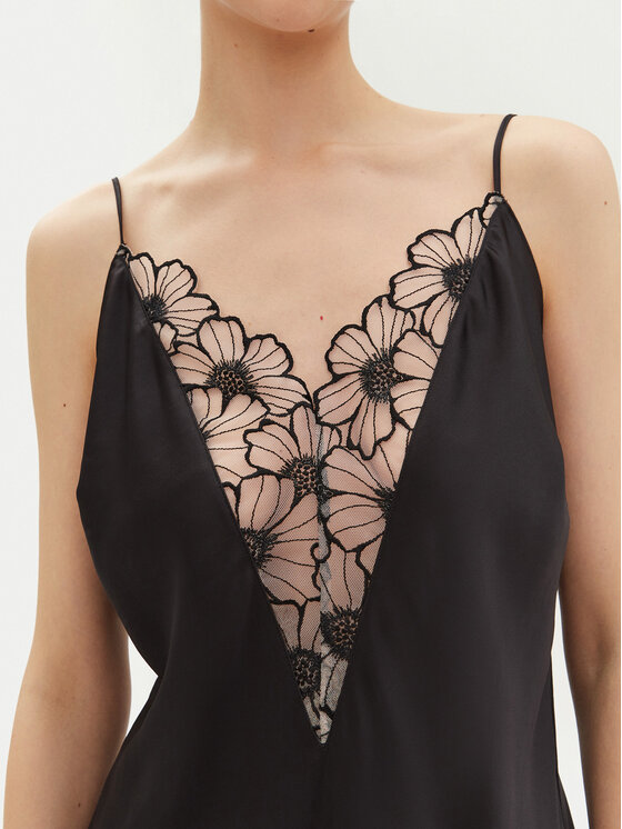 Chantelle Chantelle Hálóing Pulp Lush C22TW5 Fekete Regular Fit