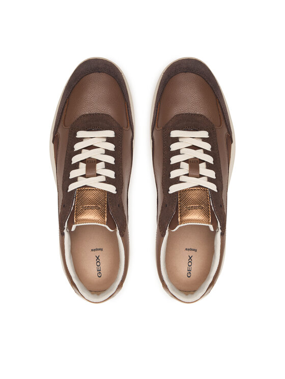 Geox Zapatillas Geox D Plummery D65YNA 5422 C6049 Marrón
