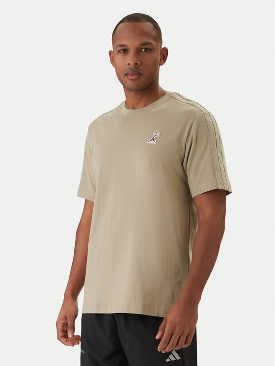adidas adidas Camiseta Lux Coffee Cafe Pour Graphic KB4846 Verde Loose Fit