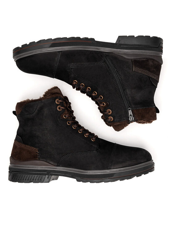 Lasocki Turistická obuv Lasocki KASTOR-03 MI24 Černá