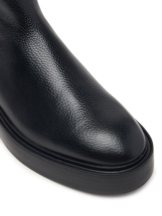 Calvin Klein Chelsea cipele Calvin Klein Conc Welt Chelsea Boot Lth HW0HW03208 Crna
