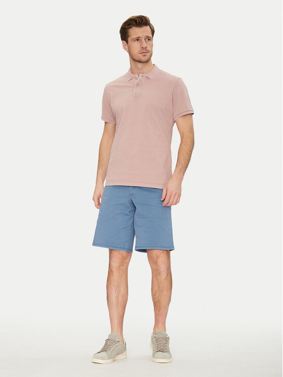 Blend Blend Polo marškinėliai 20717920 Rožinė Regular Fit