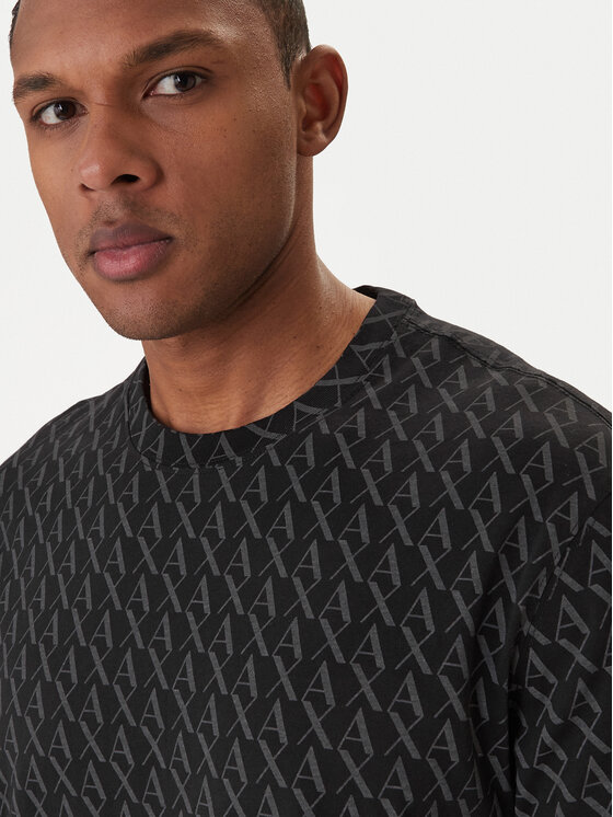 Armani Exchange Armani Exchange Camiseta XM001228 AF10356 FC026 Negro Regular Fit