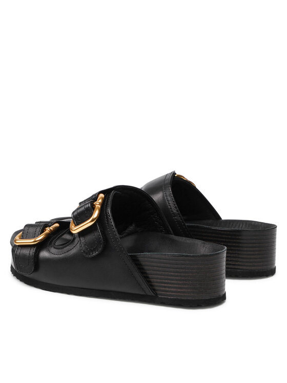 GINO ROSSI Παντόφλες Gino Rossi 22SS04 Μαύρο