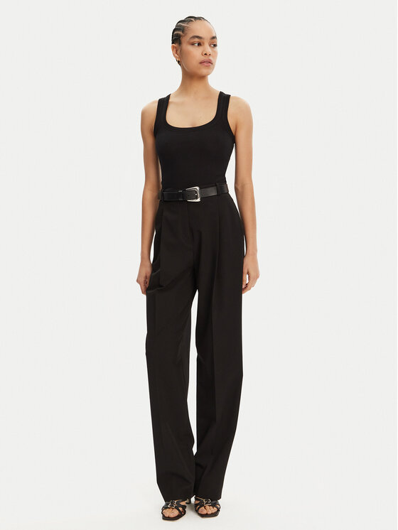 JACQUEMUS JACQUEMUS Top 241JS158-2032 Crna Regular Fit