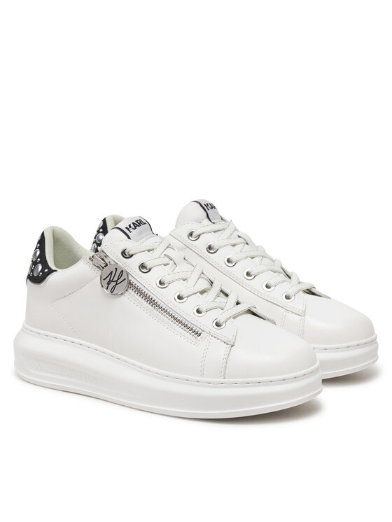 KARL LAGERFELD Sneakersy KARL LAGERFELD Kapri KL62527F Bílá