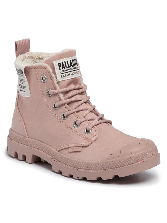 Palladium Scarponcini Palladium Pama Earth 76437-612-M Rosa