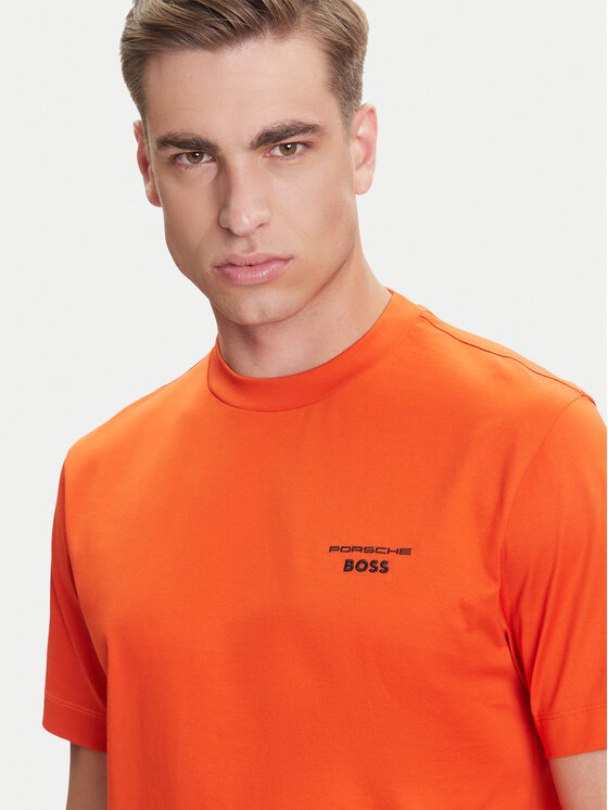 BOSS BOSS Camiseta C-Thompson 197 PS 50543200 Naranja Regular Fit