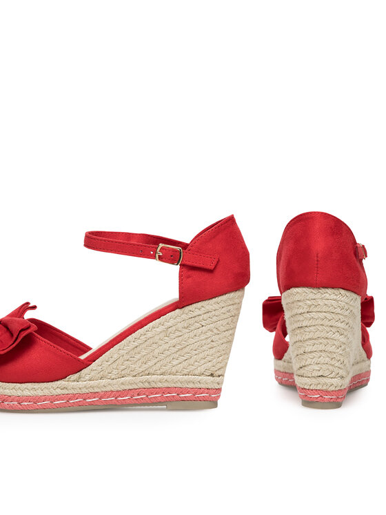 DeeZee Espadrile DeeZee WYL2710-02 Rdeča