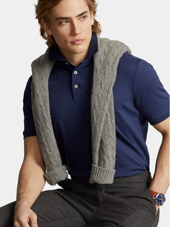 Polo Ralph Lauren Polo Ralph Lauren Polo 710704319033 Tamnoplava Custom Slim Fit
