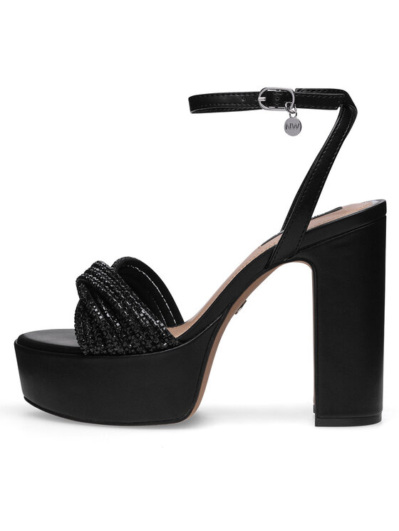 Nine West Sandale Nine West WFA2736-1 Negru