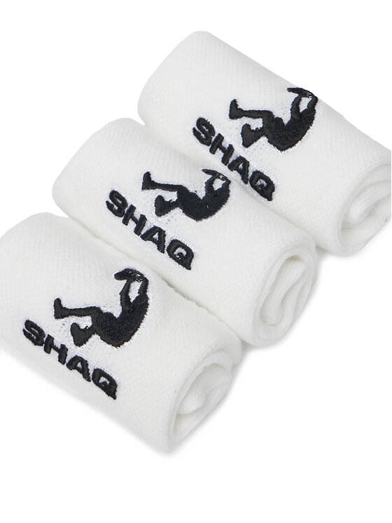 SHAQ Короткі шкарпетки Shaq AS_SHQ_H_001Z_SS25 (3-PACK) Білий