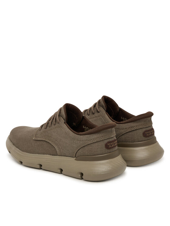 Skechers Туфлі Skechers Slip-Ins: Garza - Clive 205352/DKTP Коричневий