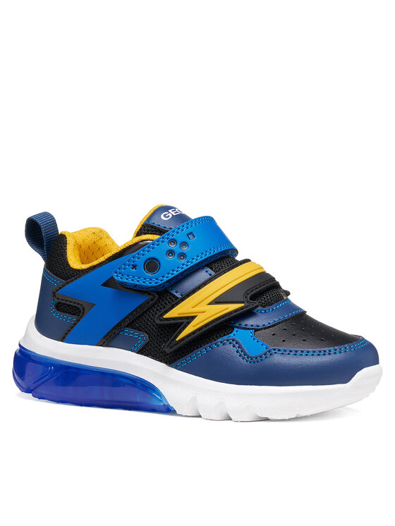 Geox Sneakersy Geox J Ciberdron Boy J66LBB 0BC14 C4B2V D Modrá