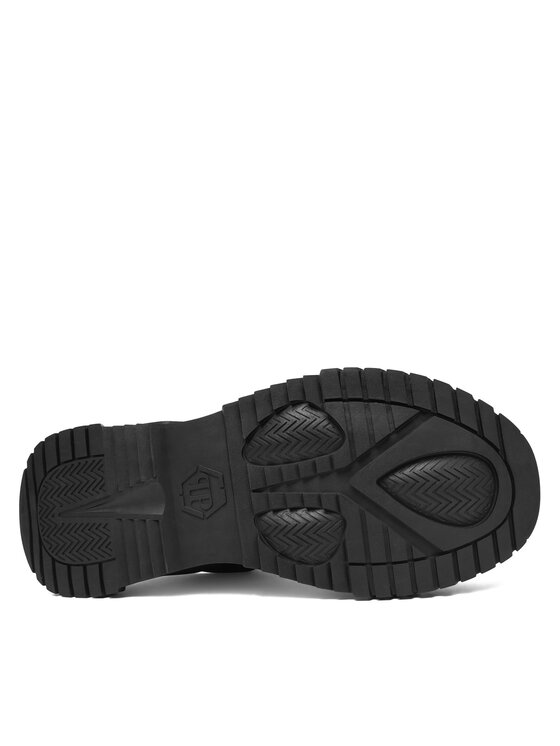 PHILIPP PLEIN Снікерcи PHILIPP PLEIN New Predator FAES USC0837 PTE003N Чорний
