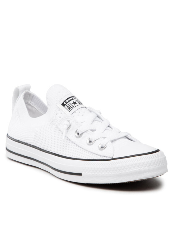 Converse Modne superge Converse Ctas Shoreline Knit Slip 565490C Bela