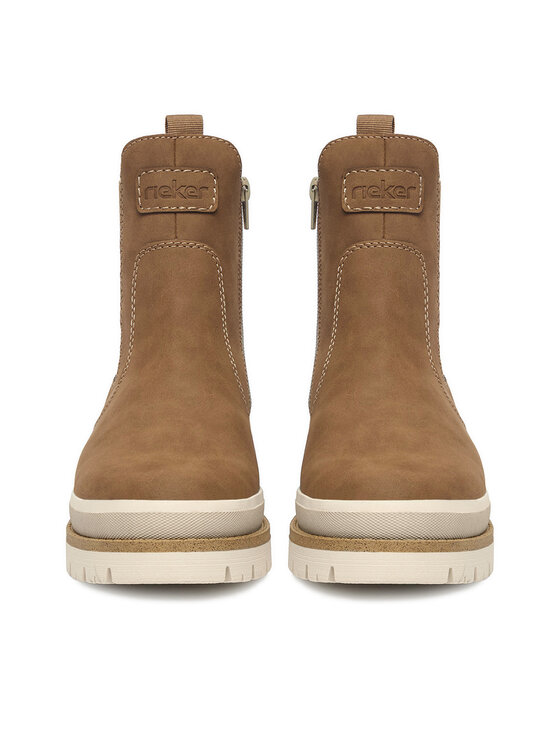 Rieker Polokozačky Rieker CEO-Y6260-24 Hnědá