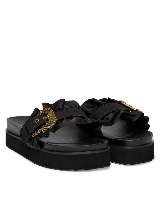 Versace Jeans Couture Шльопанці Versace Jeans Couture 80VA3SM5 Чорний