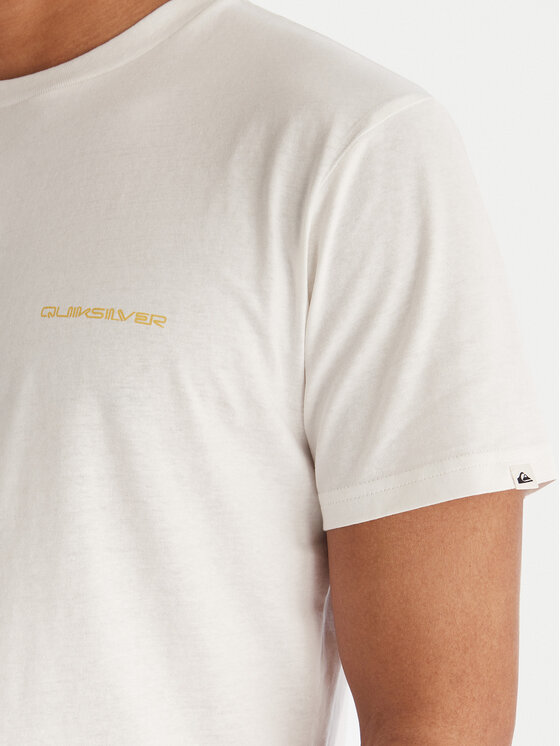 Quiksilver Quiksilver T-Shirt Ev Desert Waves EQYZT08183 Λευκό Regular Fit