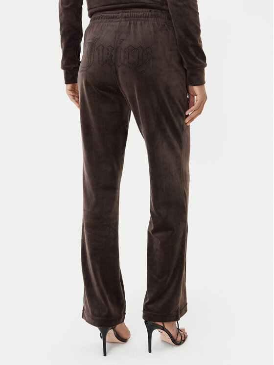 Juicy Couture Juicy Couture Pantalones de chándal Tina JCWBJ225307 Marrón Regular Fit