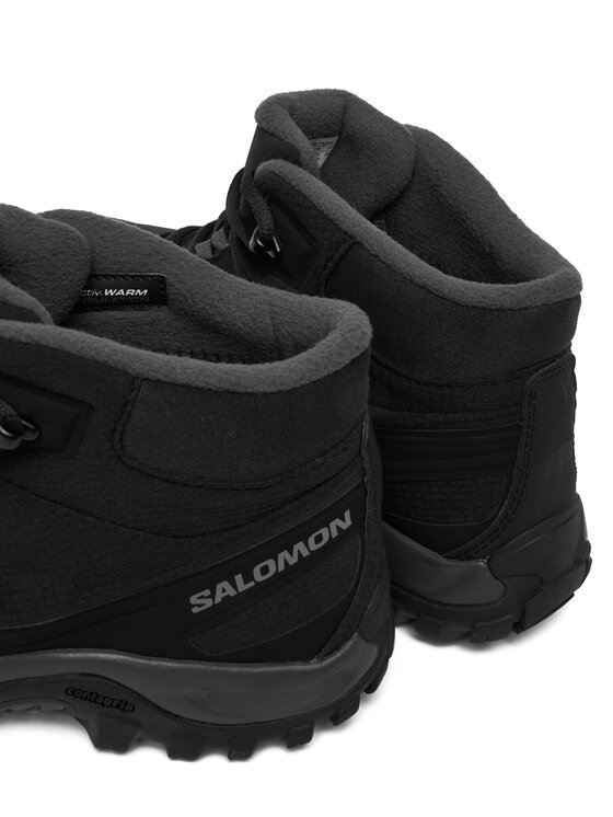 Salomon Трекінгові черевики Salomon Shelter Waterproof L47854200 Чорний