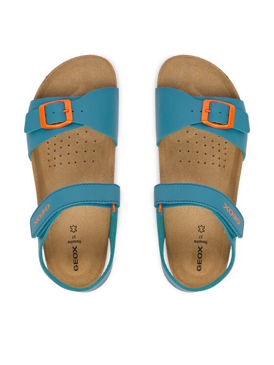 Geox Sandále Geox J Ghita Boy J028LB 000BC C4D2T D Modrá