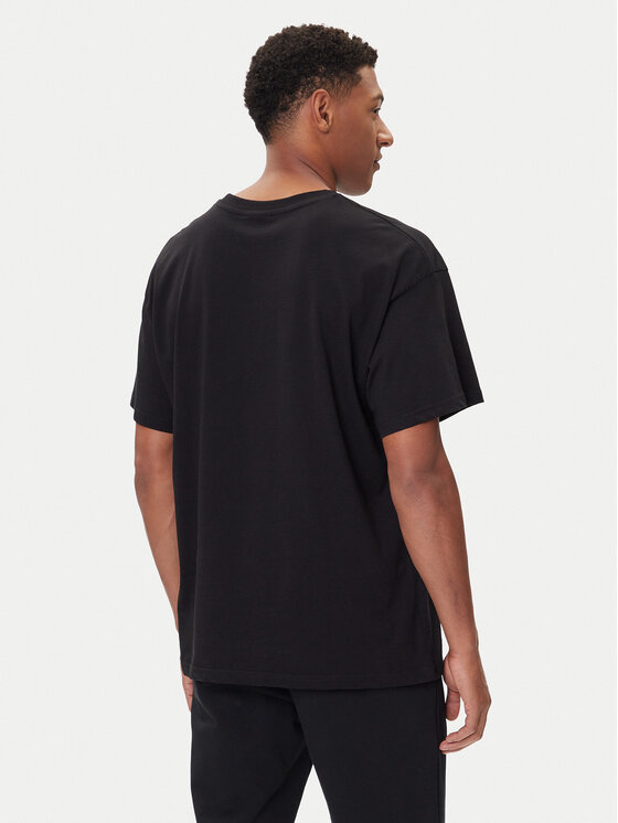 Plein Sport Plein Sport Camiseta PAEC MTK8324 STE001N Negro Loose Fit