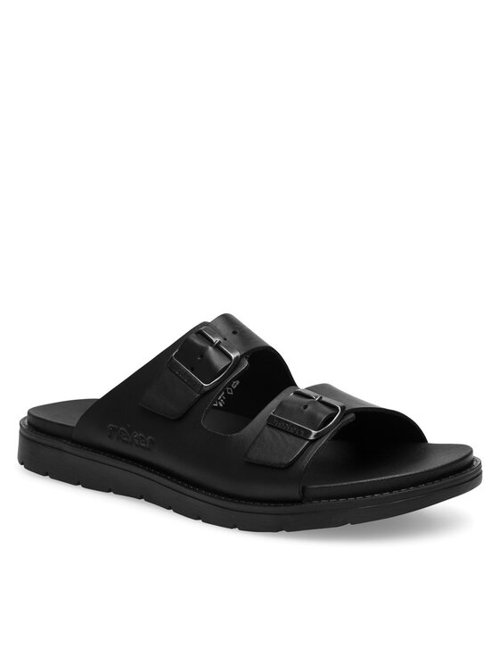 Rieker Klapki Rieker 24290-00 Czarny