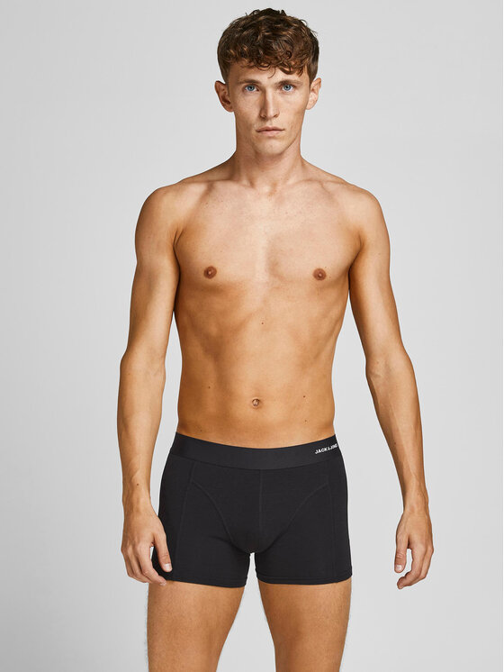 Jack & Jones Jack & Jones Bokserių komplektas Basic 12198852 Juoda