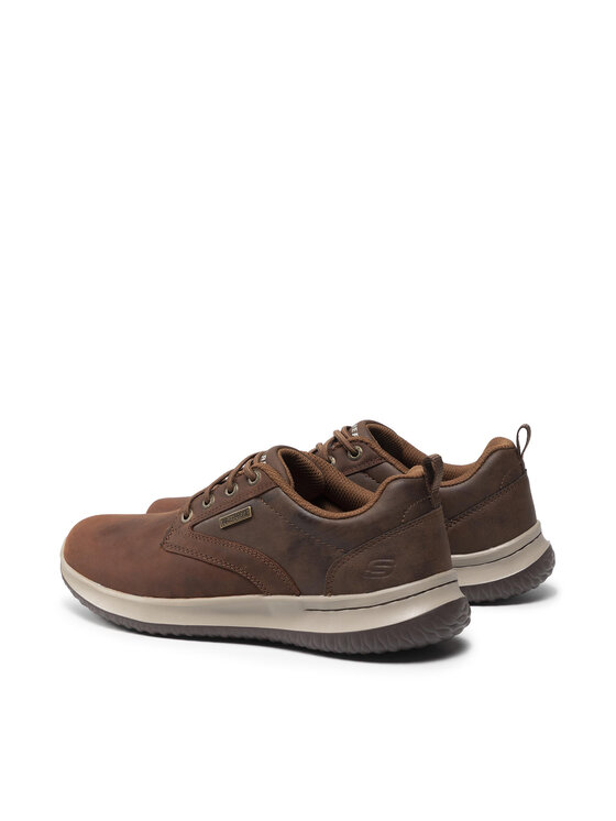 Skechers Туфлі Skechers Antigo 65693/CDB Коричневий