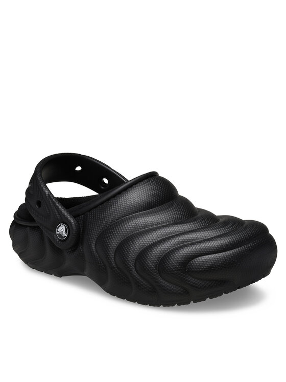 Crocs Шльопанці Crocs Classic Lined Overpuff Clog 210059 Чорний