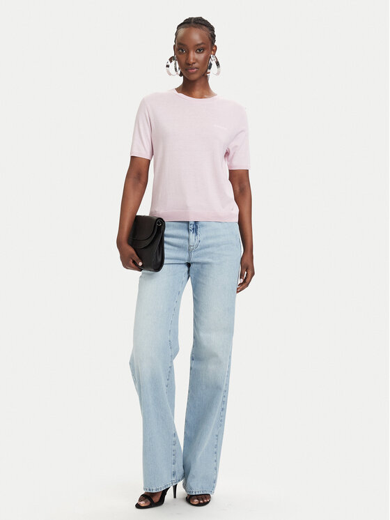 Patrizia Pepe Patrizia Pepe Camiseta 2M4542/J419-M564 Rosa claro Regular Fit