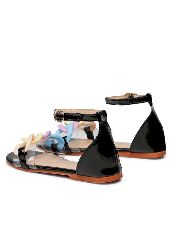 DeeZee Sandały DeeZee CS123456 Czarny