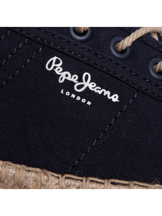 Pepe Jeans Espadrilės Pepe Jeans Tourist Island PMS10285 Tamsiai mėlyna