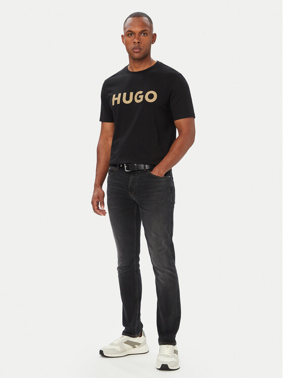 HUGO HUGO Camiseta Dulivio_U263 50564790 Negro Regular Fit