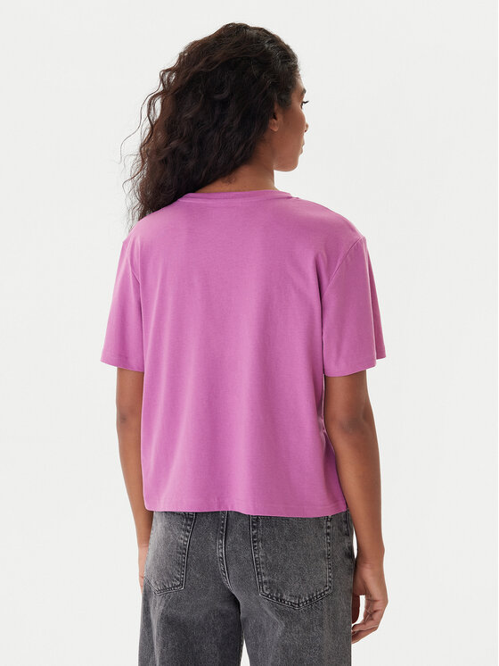 Kappa Kappa Camiseta Frega 351M1KW Violeta Regular Fit