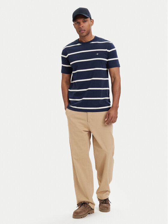Gant Gant Camiseta 2003398 Azul marino Regular Fit