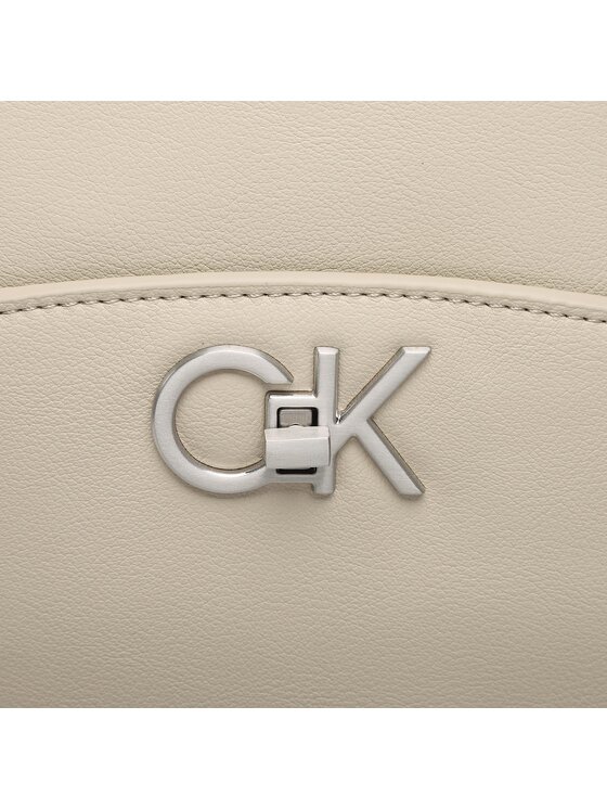 Calvin Klein Nahrbtnik Calvin Klein Re-Lock Domed Backpack K60K610772 Bež